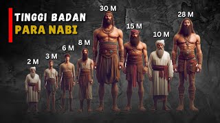 Download lagu SETINGGI MENARA EIFFEL⁉️ INILAH TINGGI BADAN PARA NABI DARI NABI ADAM HINGGA NABI MUHAMMAD mp3