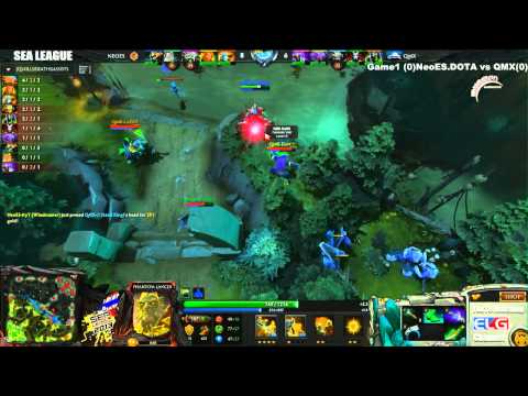 Dota2 SeaLeague NeoES.Dota vs QMX Game1 02/02/2013