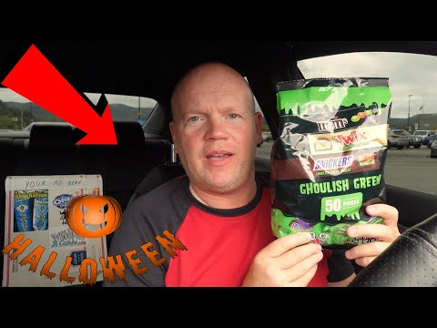 M&M's, Snickers And Twix Ghoulish Green Halloween Candy (Reed Reviews)