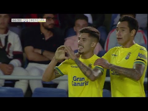 Gol de Cristian Cedrés en el CD Tenerife 2 - UD Las Palmas 1 |