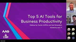 Webinar: Top 5 AI Tools for Business Productivity
