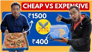 Rs 450 vs Rs 1400 Pizza | Dominos Vs 5 Star | Cheap Vs Expensive 4k