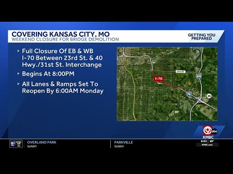 I 70 Road Closures Kansas