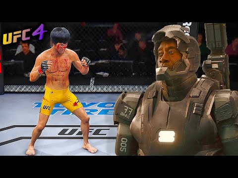 UFC4 | Bruce Lee vs. War Machine (EA sports UFC 4)