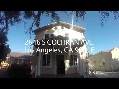 LEASED!! Living is Easy at 2646 S Cochran Ave, Los Angeles CA 90016! Listing Video Tour.