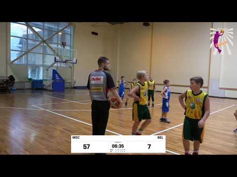 BBBL U11 2018 Belostenniy 2008 UKR (Blue) vs Mārupes SC 2008 LAT (yel)
