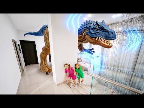 Dinosaurs at My Home! Learn Dinosaur Names and Fun Facts for Kids – dinosaurs for kids🦖🦕