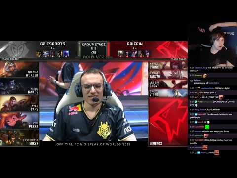 LS commentates GRF vs G2 (Tiebreaker) - Group A, Group stage, Worlds 2019