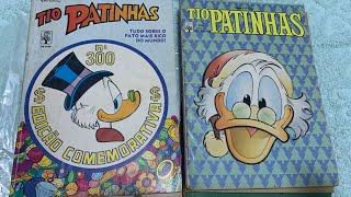 Recebi raridades de revistas do Tio Patinhas para minha coleção
