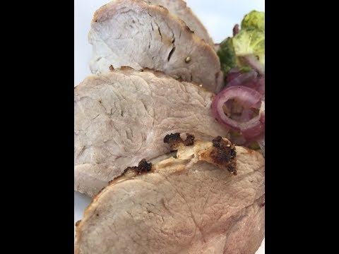 Apple Cider Roasted Pork Loin - Apple Cider Roast Pork Tenderloin Recipe