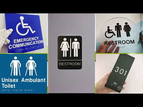 Braille Signage