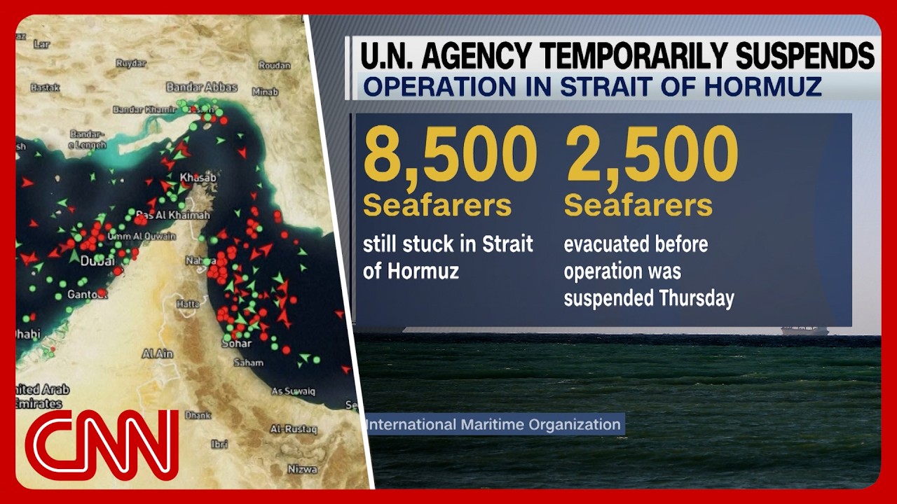8,500 stranded in Hormuz after Iran attack halts evacuation