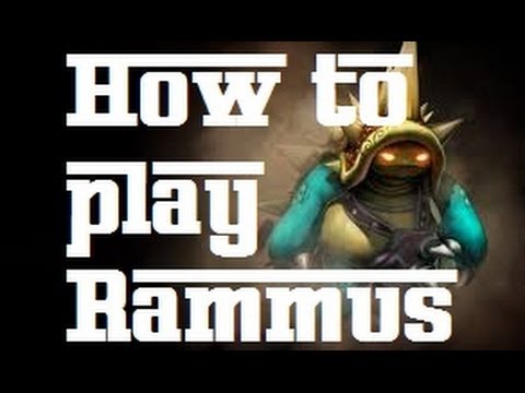 League of Legends - How to Play Rammus Jungle - Ranked with Commentary - Season 4 - Patch 4.1