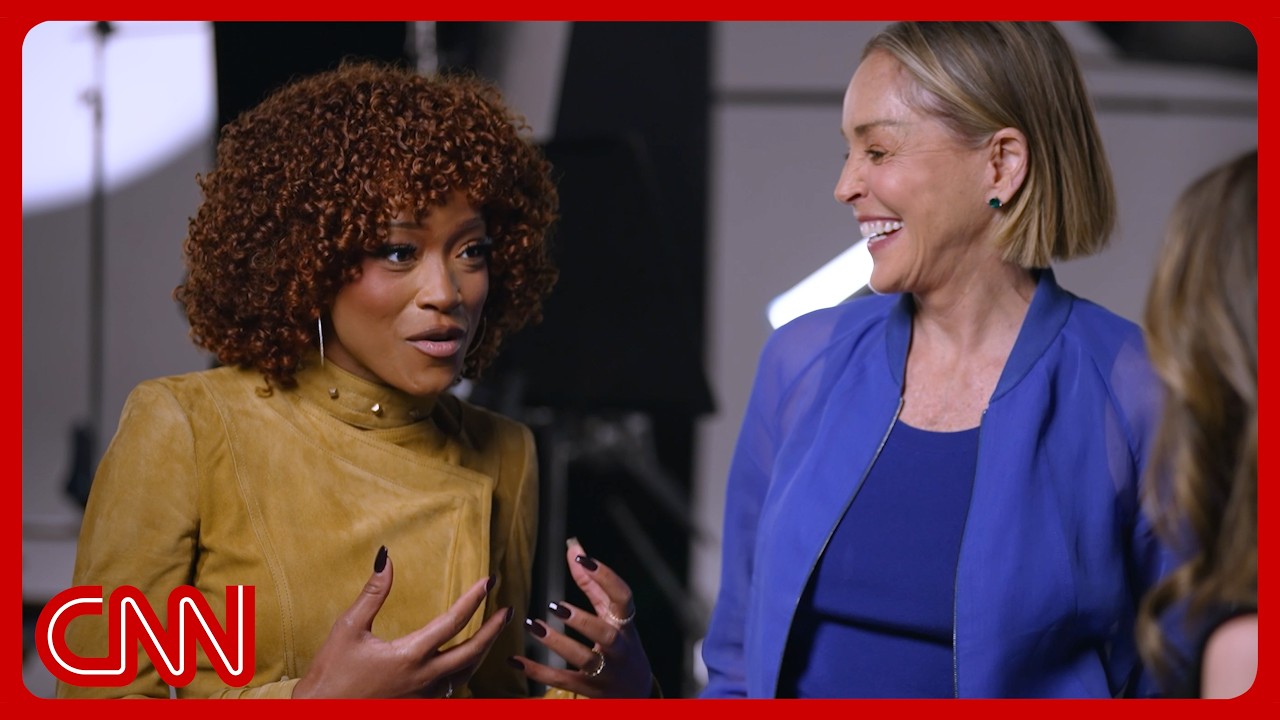 Keke Palmer praises Sharon Stone's 'fierce & iconic' career | Variety & CNN Actors on Actors