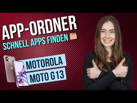 Motorola moto g13 - App-Ordner / Apps verschieben • 📱 • 📂 • 👍🏼 • Anleitung | Tutorial