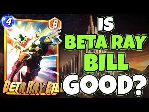 AN HONEST REVIEW of BETA RAY BILL [Marvel Snap First Impressions]