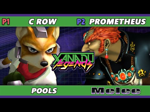 Xanadu Legends - C. Row (Fox) Vs. Prometheus (Ganondorf) Smash Melee - SSBM