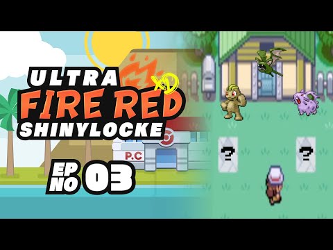 Pokémon Ultra FireRed XD ShinyLocke - Episode #03 "MYSTERIOUS PANELS"