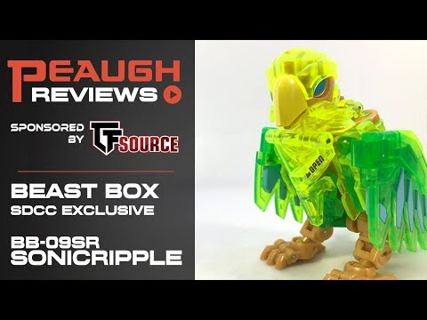 Video Review: 52Toys BeastBOX SDCC Exclusive BB-09SR SONICRIPPLE