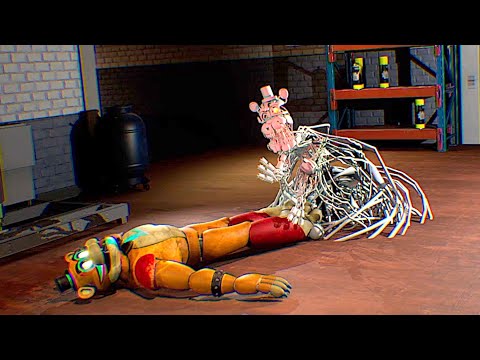 Molten Freddy Blob Kidnaps Freddy - Five Nights At Freddy's Security Breach FNAF SB