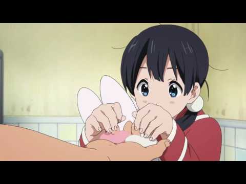 [Tamako Market] love-love heart mochi scene