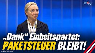 DIE PAKETSTEUER-NAGELPROBE: Einheitspartei im Liegen umgefallen!