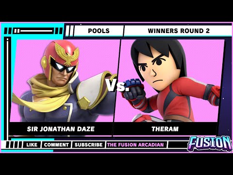 The Fusion Arcadian 12 - Pools - Sir Jonathan DAZE (Captain Falcon) VS TheRam (Mii Brawler) - SSBU