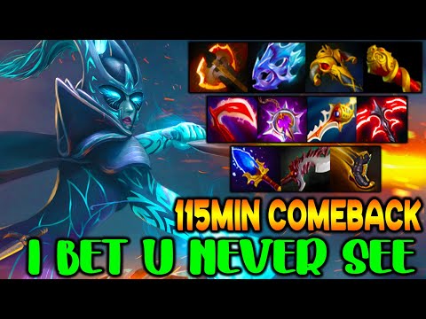 115MIN MEGA COMEBACK - I BET YOU NEVER SEE - ULTRA INTENSE CARRY PHANTOM ASSASSIN - DOTA 2 GAMEPLAY