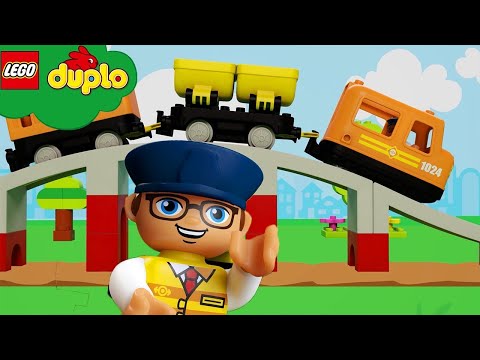 LEGO DUPLO | 1, 2, 3 Wir Bringen’s Vorbei! | Kinderlieder und Cartoons | Moonbug Kids Deutsch
