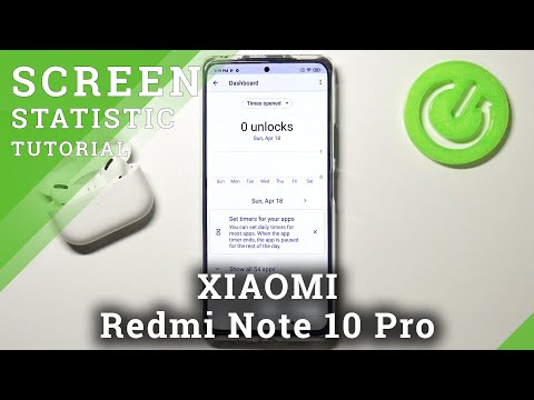 How to Check Number Of Apps Opened Each Day– XIAOMI Redmi Note 10 Pro