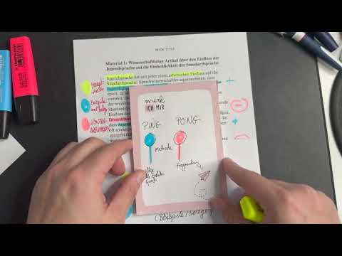 Materialgestütztes Schreiben im Abitur 2025: Die Ping Pong Methode für perfekte Argumentation!