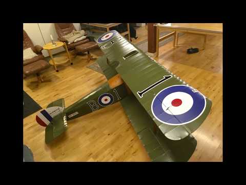 A Sopwith Camel made by M Jackson