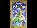 Opening To Peter Pan 1998 VHS