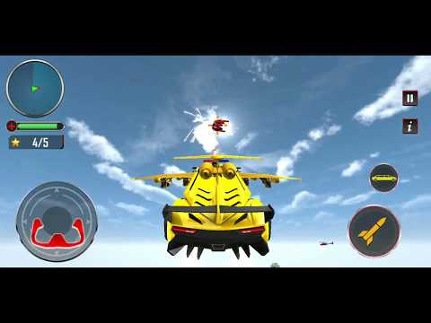 Flying Limo Robot Car Transform Police Robot Game | Next Gameplay