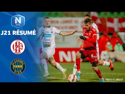 J21 I FC Annecy – FC Chambly Oise (3-2), le résumé | National FFF 2021-2022