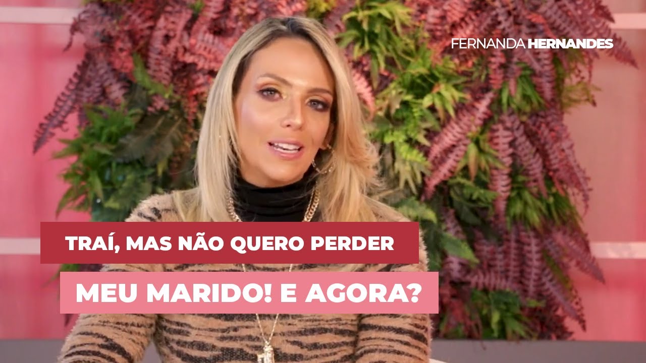 TRAÍ, MAS NÃO QUERO PERDER MEU MARIDO!