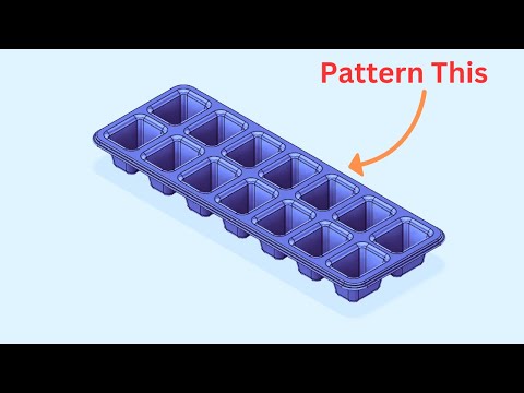 How To Model An Ice Cube Tray In Autodesk Fusion 360 I Fusion 360 Tutorials
