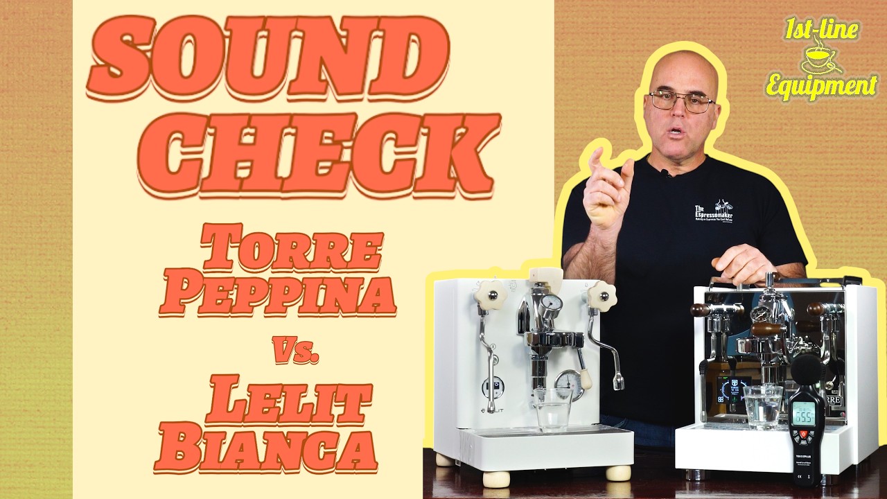 Espresso Machine Sound Check: Comparing Torre Peppina and Lelit Bianca Espresso Machines