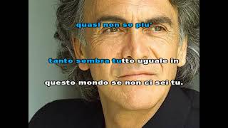 Riccardo Fogli - Io ti prego di ascoltare (karaoke - fair use)
