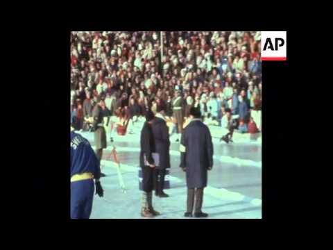 SYND 15-2-70 A SPEED SKATING CHAMPIONSHIP IS HELD IN OSLO