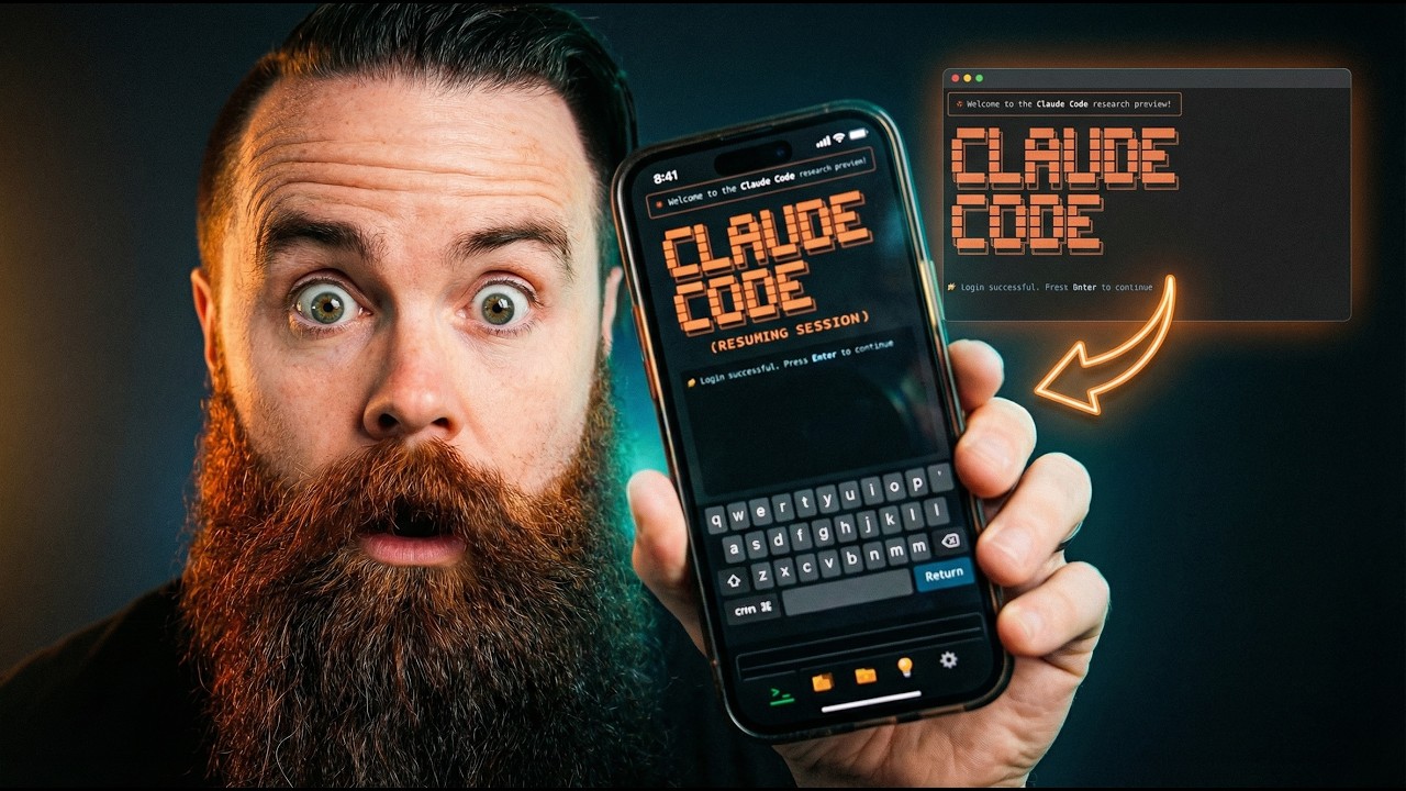 Claude Code on your Phone is OFFICIAL (it changes  everything)