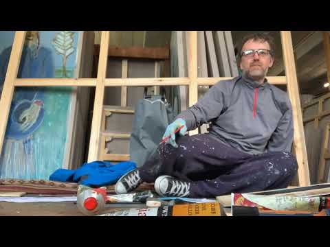 Offgridlife Claymation Oil Transfer Drawings