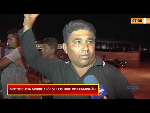 Homem morre atropelado por caminhão na BR 316 02 10 2020