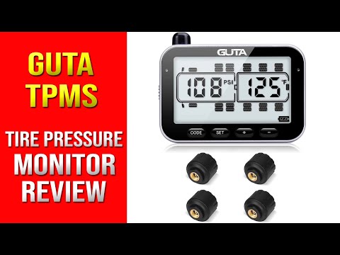Guta Tire Pressure Monitoring System Review (TPMS For RV, Truck, Trailer & Caravans)