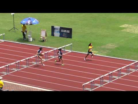 80m Hurdles 0.762m Girls U15 #2  - 2014 SAA T&F Series 1