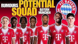 FC Bayern München Potential Squad 2026-27 | FC Bayern Munich Squad Based on Latest Transfer Rumours