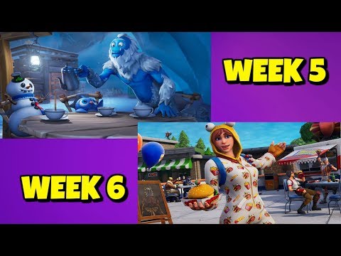 SEASON 7 WEEK 5 + WEEK 6 LOADING SCREEN SECRET BATTLESTAR LOCATION IN FORTNITE