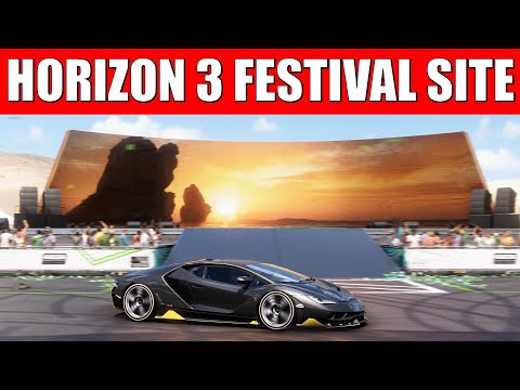 Visit the Horizon 3 Festival Site in Dunas Blancas - Forza Horizon 5 Daily Challenges (Winter)