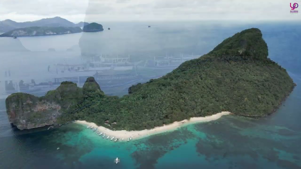 Experience the aerial panorama of Helicopter Island.