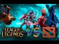 DOTA 2 vs League of Legends: МОНТАЖ (18+) 